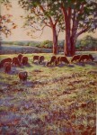 Betty McLean - Evening at the Farm