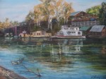 Robyn Every - Paddlesteamers at the Old Echuca Wharf