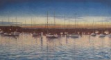 Dave Conlin - Yarmouth Harbour Isle of Wight at Dusk